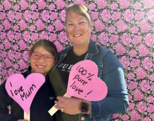 Kate and daughter