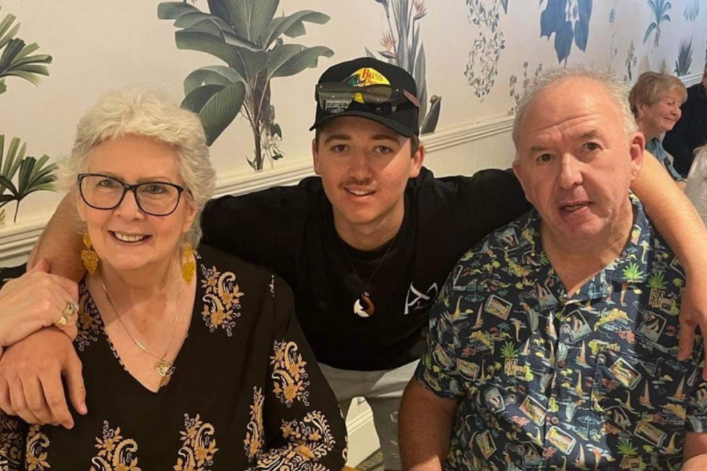 Brodie with family