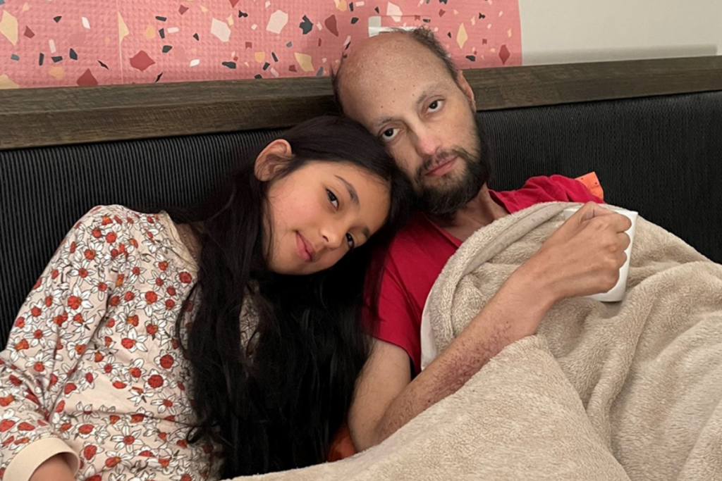 Kabir and his daughter